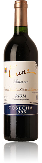 Cune Reserva 1995, Rioja 12 x 75cl Bottles