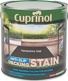 Cuprinol, 1228[^]84813 Anti-Slip Decking Stain Hampshire Oak