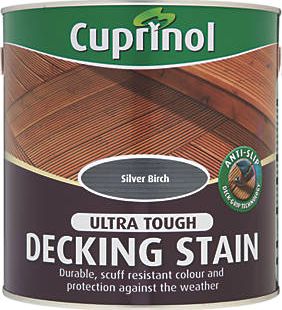 Cuprinol, 1228[^]49404 Anti-Slip Decking Stain Silver Birch