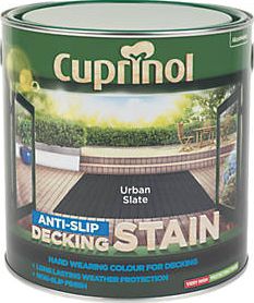 Cuprinol, 1228[^]84590 Anti-Slip Decking Stain Urban Slate