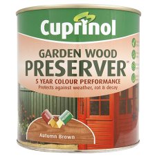 Cuprinol Garden Wood Preserver Autumn Brown 1ltr