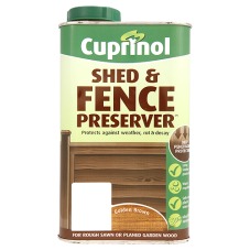 Shed and Fence Preserver Golden Brown