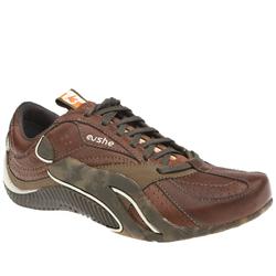 Male Cushe Groove Speed Leather Leather Upper in Brown