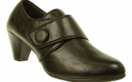 CUSHION WALK Garforth Black Trouser Shoe