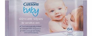 Cussons Baby Skincare Wipes for Sensitive Skin