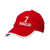 Custom Kit Manchester Utd Ronaldo Cap - Red.