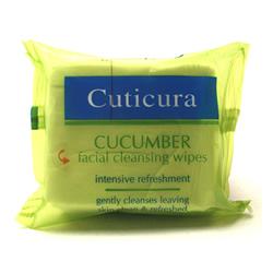 Cuticura Cucumber Facial Cleansing Wipes