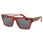 Cutler and Gross Dark Red Sunglasses