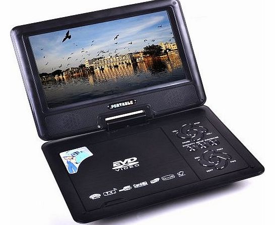 DVDP070t Portable DVD Player (Card Reader + USB) with 7.8 inch LCD Screen for Travel Car Home