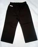 D&G Kids Junior Black Cotton Trousers