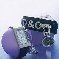 D & G Womens Roma Sparkle Face Watch