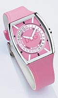 D & G Womens Summerland Pink Dial Strap Watch