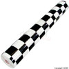 Deco Black and White Large Checked Magic