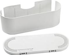 D-Line, 1228[^]98809 Small Cable Tidy Unit White 98809