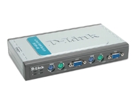 d-link DKVM 4K - monitor/keyboard/mouse switch - 4 ports