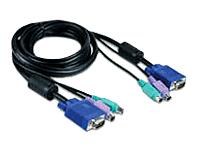 d-link keyboard / video / mouse (KVM) cable kit - 1.8 m