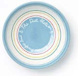 The Diet Plate" Calorie Counted Breakfast Cereal Bowl