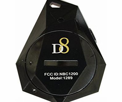D8 Diamond Bluetooth Wireless locator/Anti-lost /Alarm/Car Preventor For Iphone/ipad/ipod Tracker Pet/valuable Belongings Black