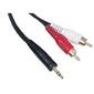 DabsValue Stereo Jack to 2 x RCA