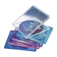 CD Jewel Case (5 Pack) Mixed Colours
