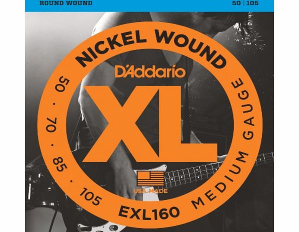 Daddario EXL160 Bass Guitar Strings Medium