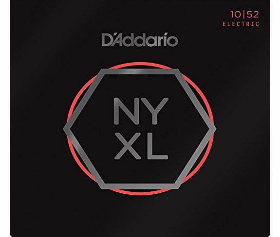 DAddario NYXL1052 10-52 Nickel Wound Light Top/Heavy Bottom Electric Guitar String