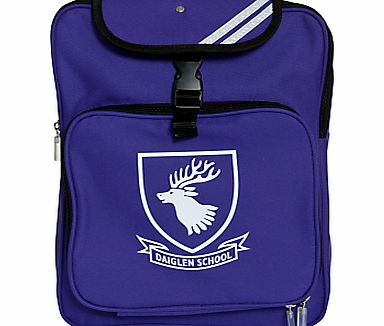 Daiglen School Unisex Backpack, Purple