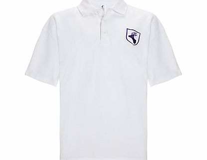 Daiglen School Unisex Polo Shirt, White