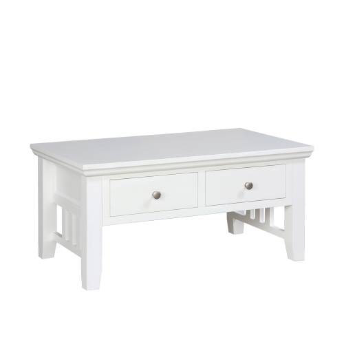 Daisy White Painted Coffee Table 580.006