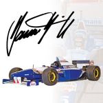 Damon Hill signed Williams FW17 1995