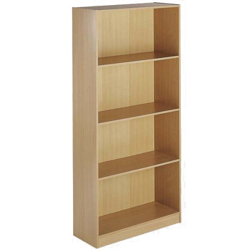Dams Furniture Maestro 4 Shelf Bookcase in Oak