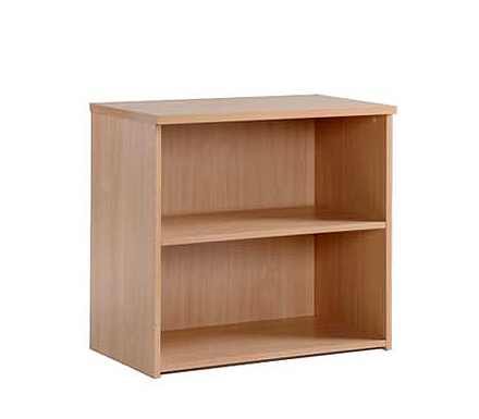 Momento Low Bookcase in Beech