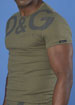 DandG Ribbed Maxi Logo crew neck t-shirt