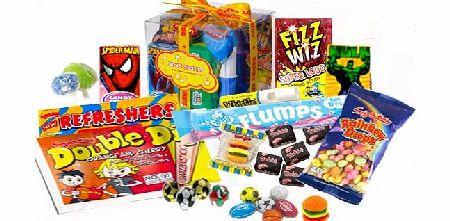 Dandy Candy Boys Sweets Gift Cube - The Perfect Boys Birthday Gift