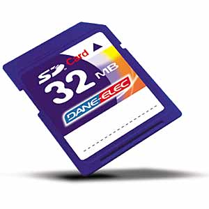 DANE-ELEC 32 Mb SD Card