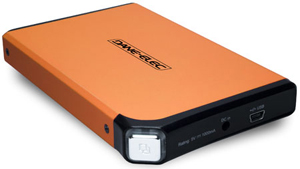 dane-elec So Mobile OTB (One Touch Backup) - Orange - Portable External Hard Disk Drive - 320GB