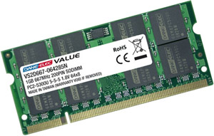 Dane-Elec Value Laptop Memory - SO-DIMM DDR2 667Mhz (PC2-5300) - 2GB - AMAZING DEAL!