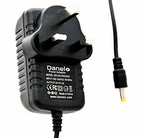 Danelo Philips Phillips Portable DVD Player 9V PET Mains AC-DC Switching Power Adaptor