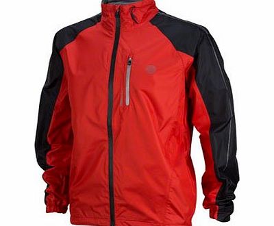 Dare 2b Dare2b Caliber Mens Waterproof and Breathable Cycling Jacket (Fiery Red, Medium)