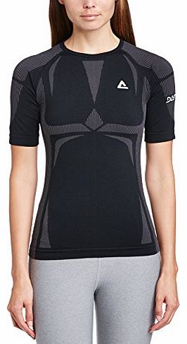 Womens Body Base Layer T-Shirt - Black, X-Small/Small