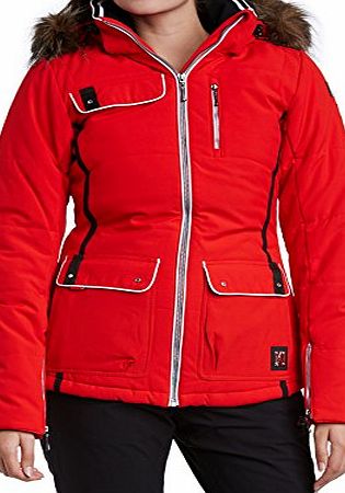 Dare 2b Womens Genteel Jacket - Seville Red, Size 8