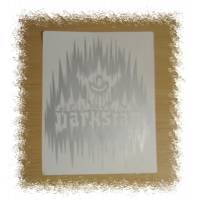 Darkstar OVERSIZED DECK STICKER - SILVER