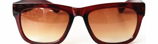 Unisex Classic Retro Sunglasses Brown