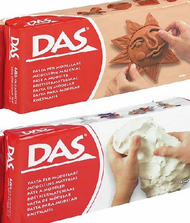 DAS Air Drying Modelling Clay 1kg White `3875 00