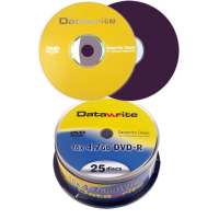 Datawrite DVD R 16x OrangeYellow in 25 Cake