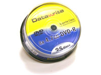 DVD-R 8 Speed Titanium Silver 25pk