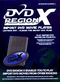 DVD Region X PS2