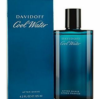Davidoff Cool Water Men After Shave Fragrance Splash Skin Care For Him 125ml