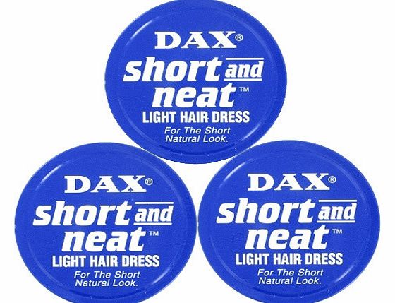 Wax Blue Short And Neat Triple Pack