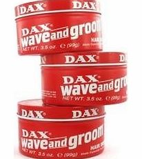 Wax Red Wave And Groom Triple Pack